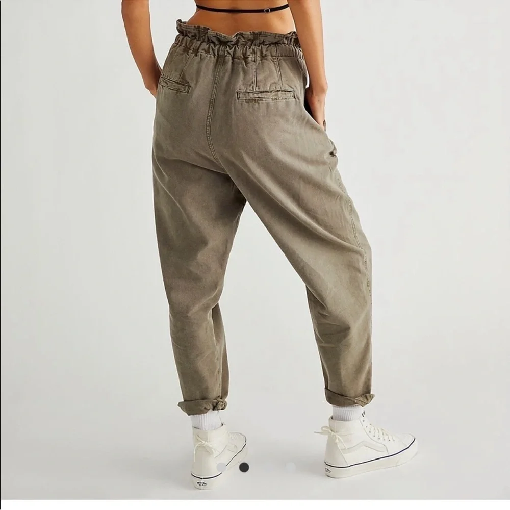 Free People Margate Pleated Trouser Pants